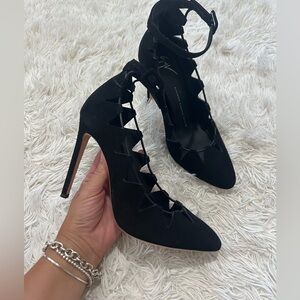 Giuseppe Zanotti Heels - black - size 38 1/2” US 8